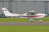 N464MA @ EGFF - Skylane, temp based at EGFF for the Summer, seen prior to departing on local sortie.