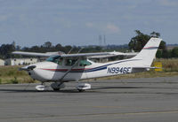 N9946E @ KPRB - 1975 Cessna 182P from Henderson, NV visiting @ Paso Robles Municipal Airport, CA - by Steve Nation