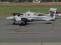 N242FB @ KPRB - Orange County, CA-based 2014 Diamond Aircraft DA42 NG visiting Paso Robles Municipal Airport, CA - by Steve Nation