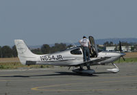 N654JR @ KPRB - 2010 Cirrus SR22 parked @ Paso Robles Municipal Airport, CA - by Steve Nation