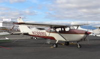 N2888U @ KRHV - Locally-based 1963 Cessna 172D parked in front of the Lafferty hangar at Reid Hillview Airport, San Jose, CA. Hasn't flown in years. - by Chris Leipelt