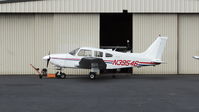 N39546 @ KRHV - Locally-based 1978 Piper PA-28-181 parked in front of Ariel Avionics for some maintenance at Reid Hillview Airport, San Jose, CA. - by Chris Leipelt
