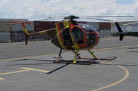 N369MH @ PHNL - Makani Kai Helicopters 1978 Hughes 369D @ Honolulu International Airport Executive Ramp