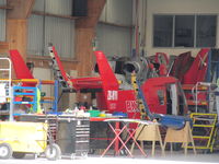 ZK-HYI @ NZAR - In airwork hangar - nice and bright C/s - by magnaman