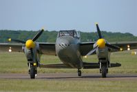 F-PMOZ @ LFOT - De Havilland (BBC) DH-98 Mosquito (replica), Tours Air Base 705 (LFOT-TUF) Air show 2015 - by Yves-Q