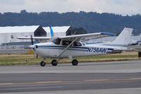 N756AW @ BFI - Cessna 172N taxing at Boeing Field - by Eric Olsen