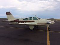 N7123N @ KAEG - 23N at Double Eagle II outside Albuqerque, NM.  Refueling for the next leg to Palomar Airport in Carlsbad, CA. - by Sven Larson