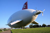 D-LZZF @ LSZF - View of the back of the Zeppelin NT - by Thierry DETABLE