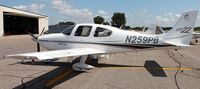 N259PB @ KAXN - Cirrus SR22 on the line. - by Kreg Anderson