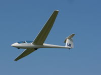 N521CC @ 2OH9 - 2005 ASK-21 On Final Approach on 27R - by Christian Maurer