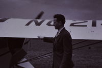 N21478 @ EEN - F Fuller Ripley with his Cub NC21478 circa 1938 - by Barrett Ripley
