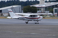 N7256G @ BFI - Cessna 182S taxing back to it's hanger - by Eric Olsen