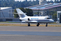 N232TW @ BFI - 1966 Dassault Falcon at Boeing Field - by Eric Olsen