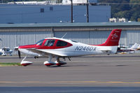 N246DX @ BFI - Cirrus SR22 taxing at Boeing Field - by Eric Olsen