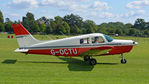 G-OCTU @ EGTH - 2. G-OCTU arriving at The Shuttleworth Pagent Airshow, Sept. 2015.