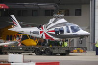 G-MUZZ @ EGSH - Being lifted onto a trailer at Norwich. - by Graham Reeve