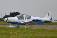 G-MFLA @ EGSH - About to depart from Norwich. - by Graham Reeve