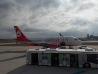 HB-IOX @ EDDT - Air Berlin A319 Parked - by Christian Maurer