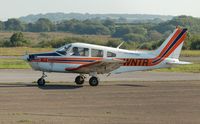 G-WNTR @ EGFH - Visiting PA28 operated by Fleetlands Flying Group.
Previously registered G-BFNJ. - by Roger Winser