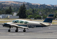 N779GA @ KCCR - Locally-based 1978 Grumman American GA-7 @ Buchanan Field-Concord, CA - by Steve Nation