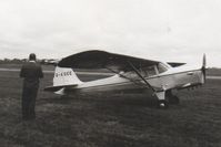 G-ASEE @ BLAC - Taken at Blackpool Airport circa 1959. My late father, Jim Bolland in the foreground. We had a pleasure flight around the resort. It was my first ever flight and a great experience. I think the cost back then was 15 shillings (75p) - by Geoff Bolland