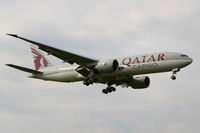 A7-BFC @ LOWG - Qatar Cargo B.777-FDZ @ GRZ