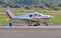 G-AVSD @ EGFH - Visiting Cherokee. - by Roger Winser