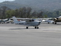 N2104H @ SZP - 2007 Cessna 172S SKYHAWK SP, Lycoming IO-360-L2A 180 Hp, CS prop, landing roll Rwy 22 - by Doug Robertson