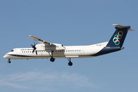 SX-BIT @ LMML - DHC-8 SX-BIT Olympic Airways - by Raymond Zammit