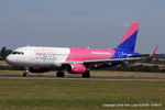 HA-LYQ @ EGGW - Wizzair - by Chris Hall