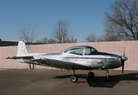 N8897H @ EDU - Highly polished 1947 Navion @ @ UC Davis Airport home base