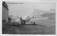 G-ALMU @ EGBB - I have uploaded this picture of Gemini G-ALMU because it shows the old terminal building, (built 1939) at Elmdon as it was in 1959 taken from airside.