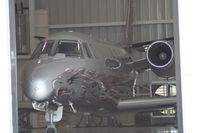 N143DH @ DAB - Harley Davidson plane in new hangar