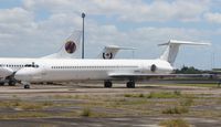 N959PG @ OPF - unmarked MD-83, ex Austral Lineass Aereas - by Florida Metal