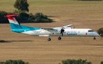 LX-LGM @ EDDR - on final RW09, inbound from Luxembourg - by Friedrich Becker