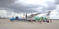 HS-PGM @ VDSR - Bangkok Airways ATR 72 parked on the ramp - by DILANTHA