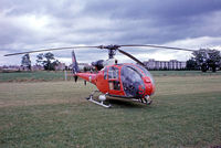 XW868 @ EGDY - Aerospatiale SA.341C Gazelle HT.2 [1130] (Royal Navy) RNAS Yeovilton~G 05/08/1978. From a slide. - by Ray Barber