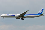 JA786A @ EGLL - On short finals at LHR - by Robert Kearney