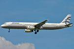 SX-DVZ @ EGLL - On short finals at LHR