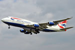 G-CIVB @ EGLL - On short finals at LHR - by Robert Kearney