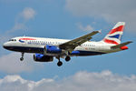 G-EUOB @ EGLL - On short finals at LHR