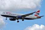 G-EUYP @ EGLL - On short finals at LHR