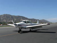 N8818H @ SZP - 1947 North American Aviation NAVION, Continental E225 upgrade, taxi back - by Doug Robertson