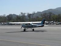 N6744G @ SZP - 1970 Cessna 150L, Continental O-200 100 Hp, taxi - by Doug Robertson