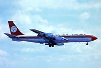 G-AYSL @ EGKK - Boeing 707-321 [17599] (Dan-Air London) Gatwick~G 01/07/1974. From a slide date approximate.
