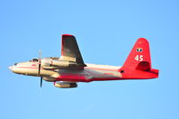 N445NA @ FYI - Taking off from Fresno FYI  to the Rough Fire. - by Bob Parman