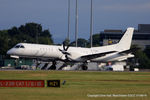 G-LGNS @ EGCC - Loganair - by Chris Hall