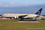 HZ-AKC @ EGCC - Saudi Arabian Airlines - by Chris Hall