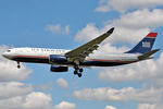 N280AY @ EGLL - On short finals at LHR