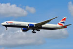 G-STBC @ EGLL - On short finals at LHR